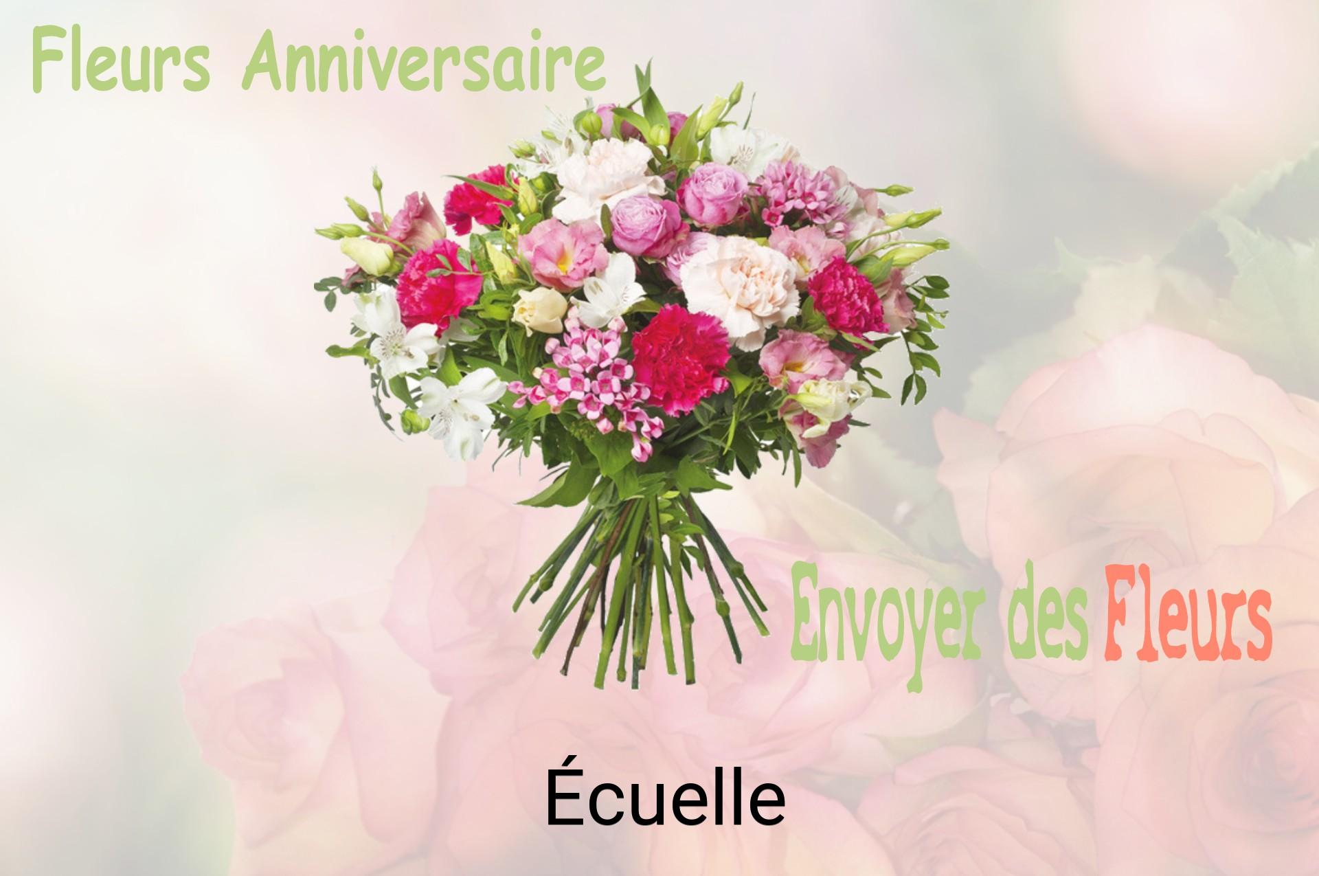 Bouquet de fleurs d’anniversaire livré à Écuelle
